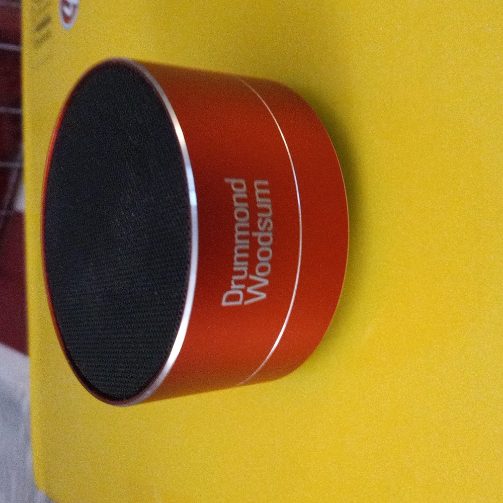 Drummond woodsum mini Bluetooth speaker. - Picture 1 of 3